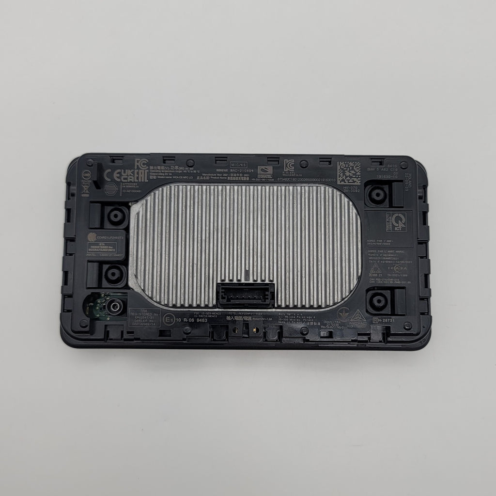 2021 - 2025 BMW G20 G80 M3 Front Center Console Wireless Charging Pad Tray