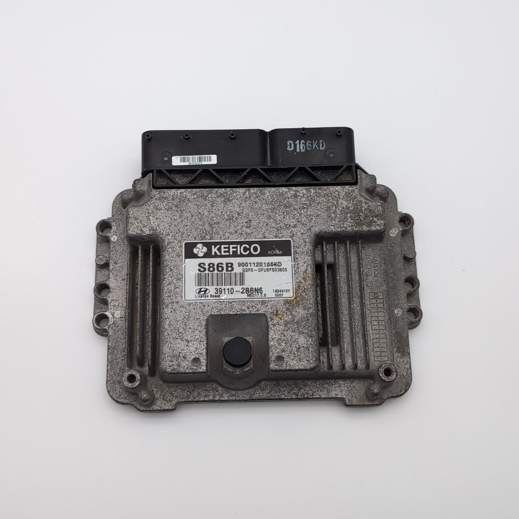 2013 2014 Veloster 39110-2BBN6 Computer Brain Engine Control ECU ECM EBX Module