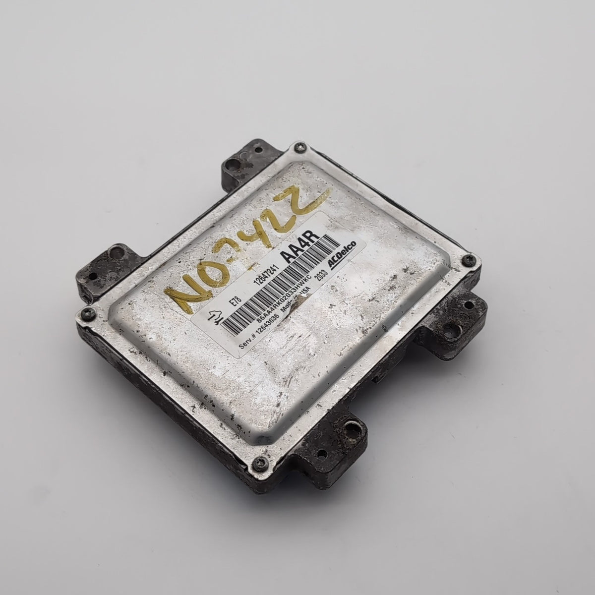 2012 2013 2014 2015 2016 Chevrolet Cruze Engine Control Module E78 12647241