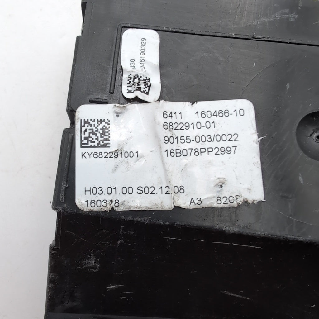 2016- 2019 BMW 740i 750i HVAC AC AIR CLIMATE HEATER CONTROL MODULE 6822910