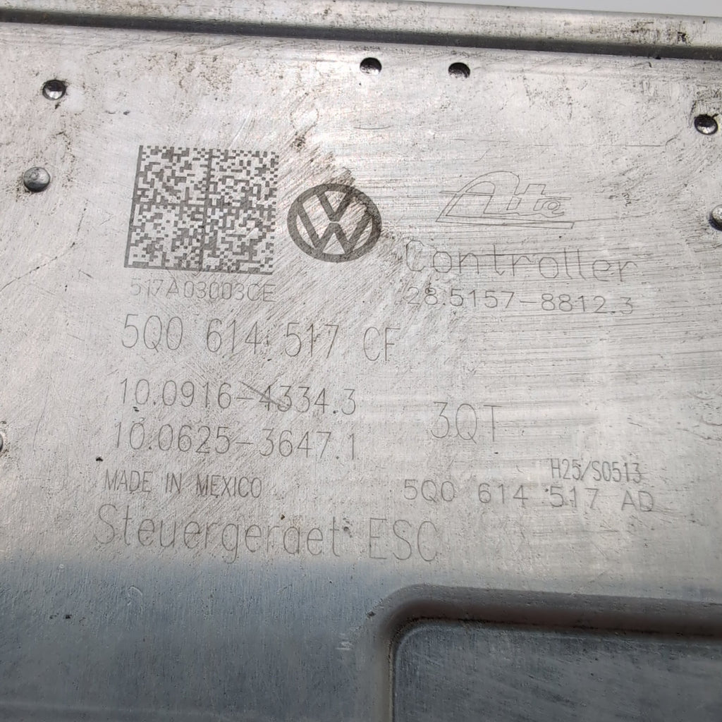 2018 2019 2020 Volkswagen Atlas ABS Anti Lock Brake Pump 5Q0614517CF