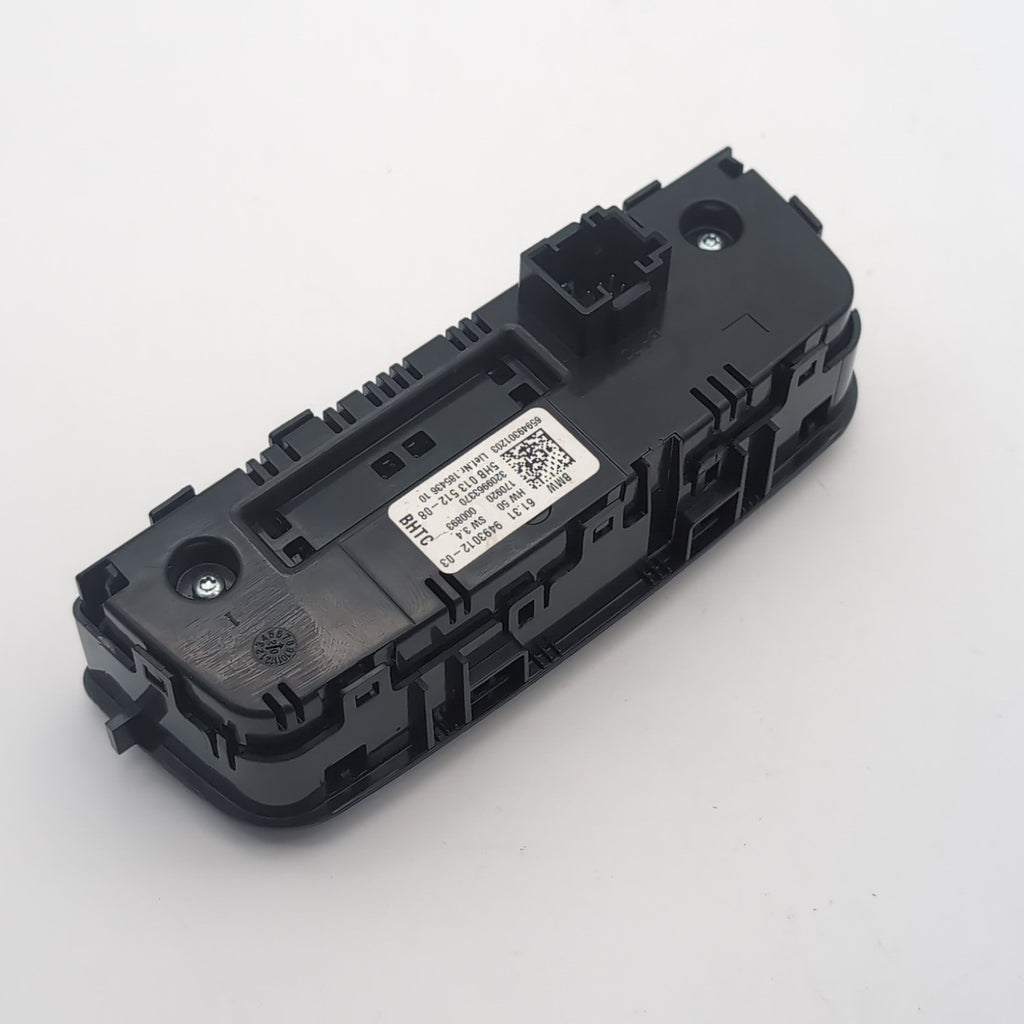 2019 - 2024 BMW M3 G80 330I G20 Rear Air Vent AC Climate Control Switch 9493012