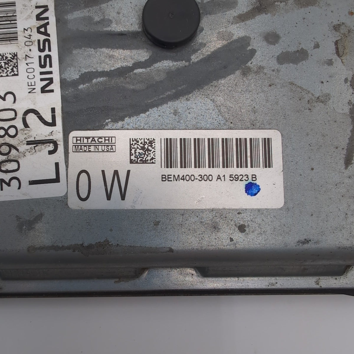 2013 2014 2015 Nissan Altima 2.5 Engine Computer Control Module BEM400-300 A1