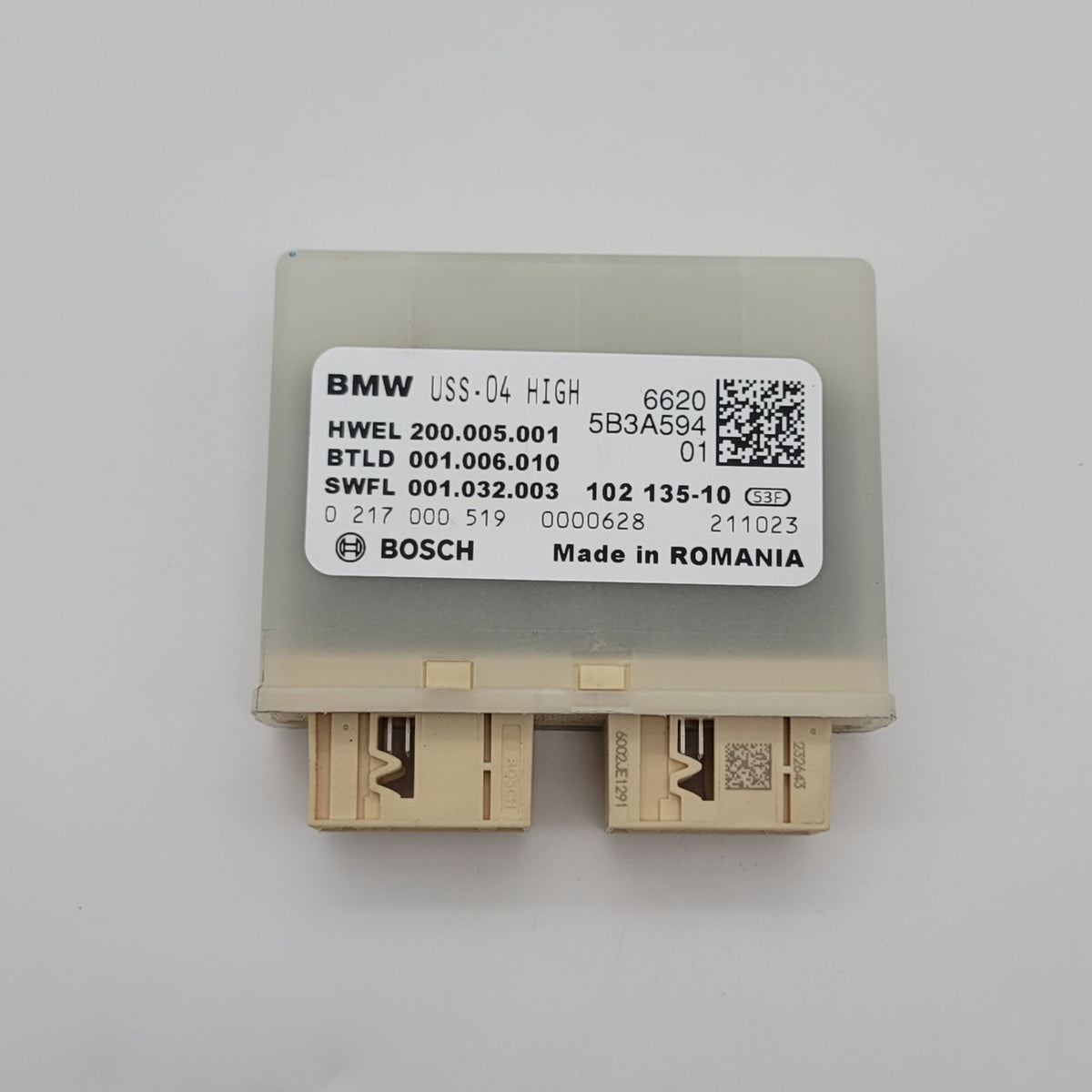 2022 - 2025 BMW 3 4 5 G20 G26 G30 USS Ultra Sonic Parking Sensor Module 5B3A594