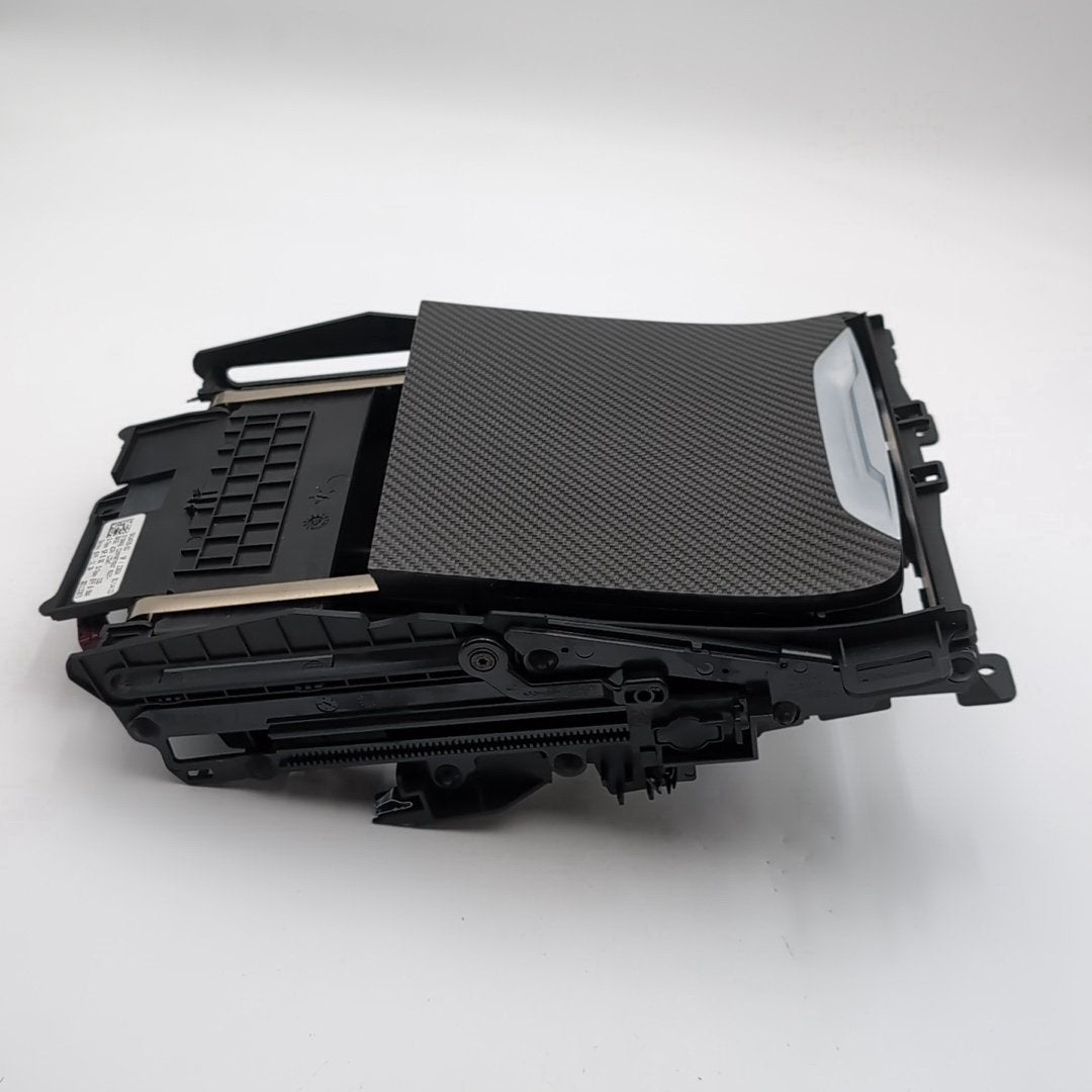 2019 - 2026 BMW X5 X6 X7 Center Console Storage Compartment Carbon Fiber Trim