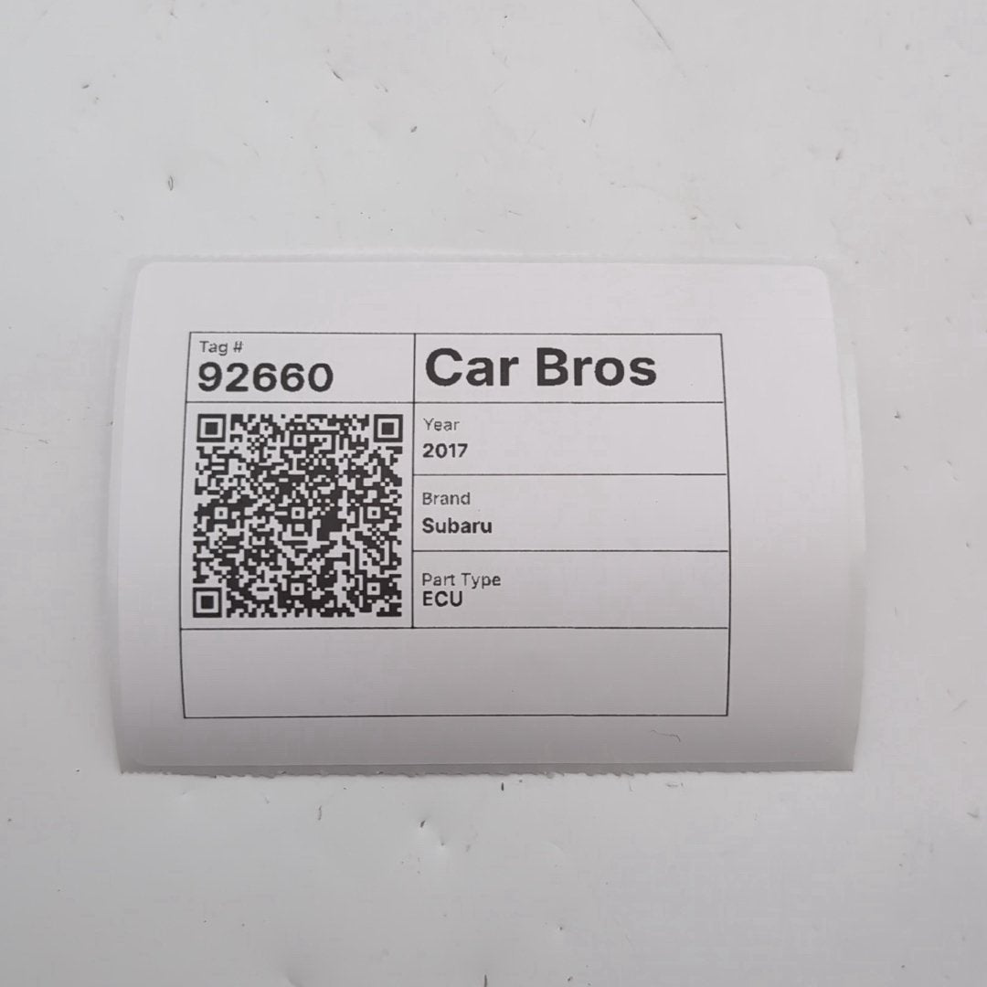 2017 2018 Subaru Forester 2.0L Engine Computer Control Module ECU 22765AH920