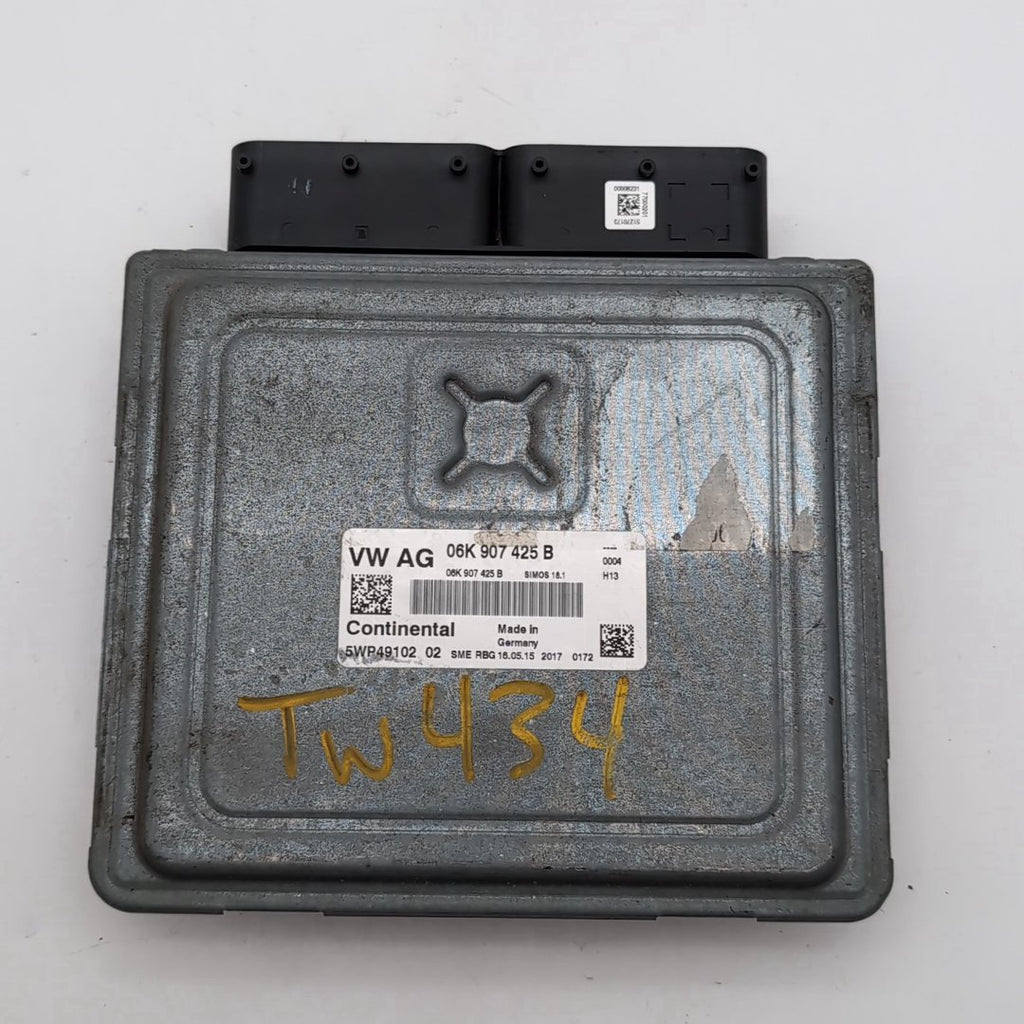 2015 2016 2017 2018 Audi A3 2.0L Engine Computer Control Module ECU 06K907425B