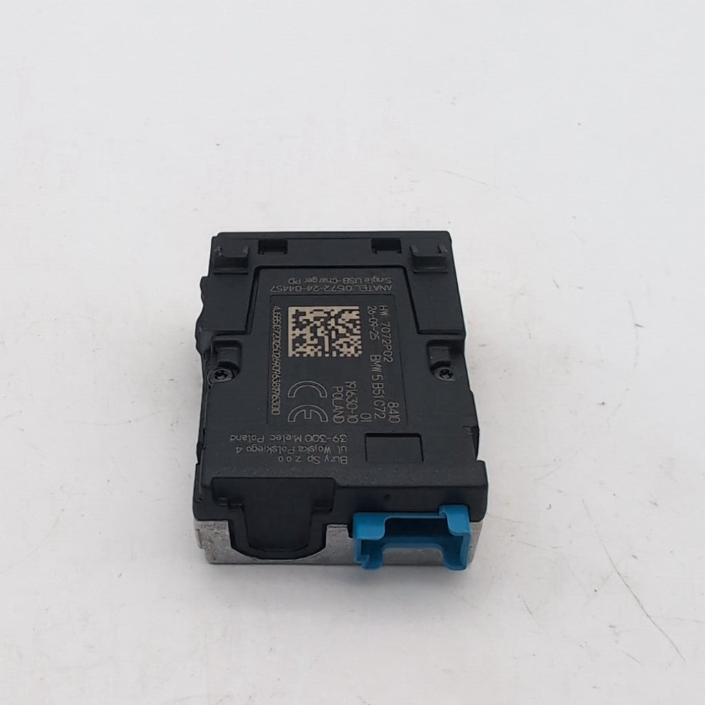 2025 2026 BMW X5 USB Bush Single Socket Port 5B51C72
