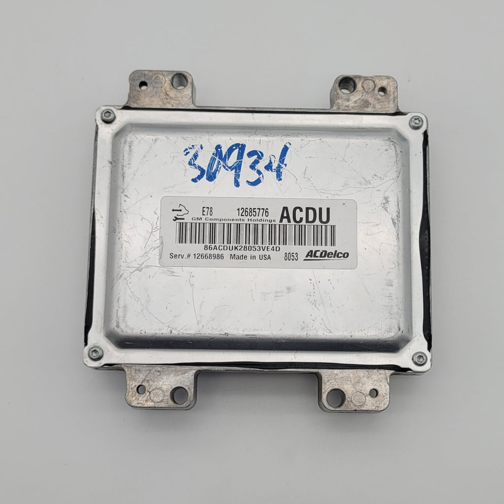2017 2018 Chevrolet Trax Engine Computer Control Module ECM OEM 12685776