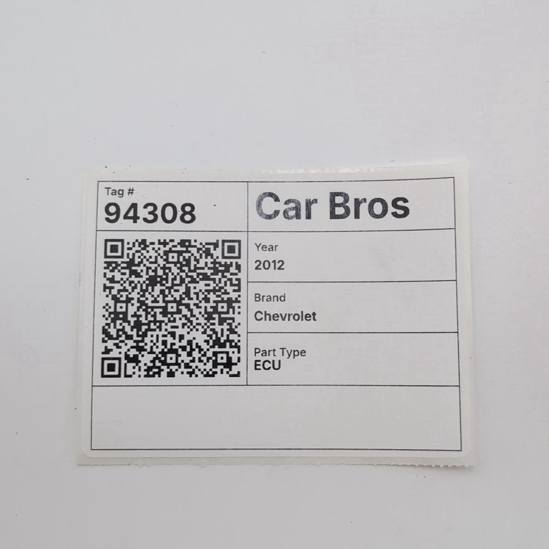 2010 - 2013 Chevrolet Suburban 1500 Engine Computer Control Module E38 12647990