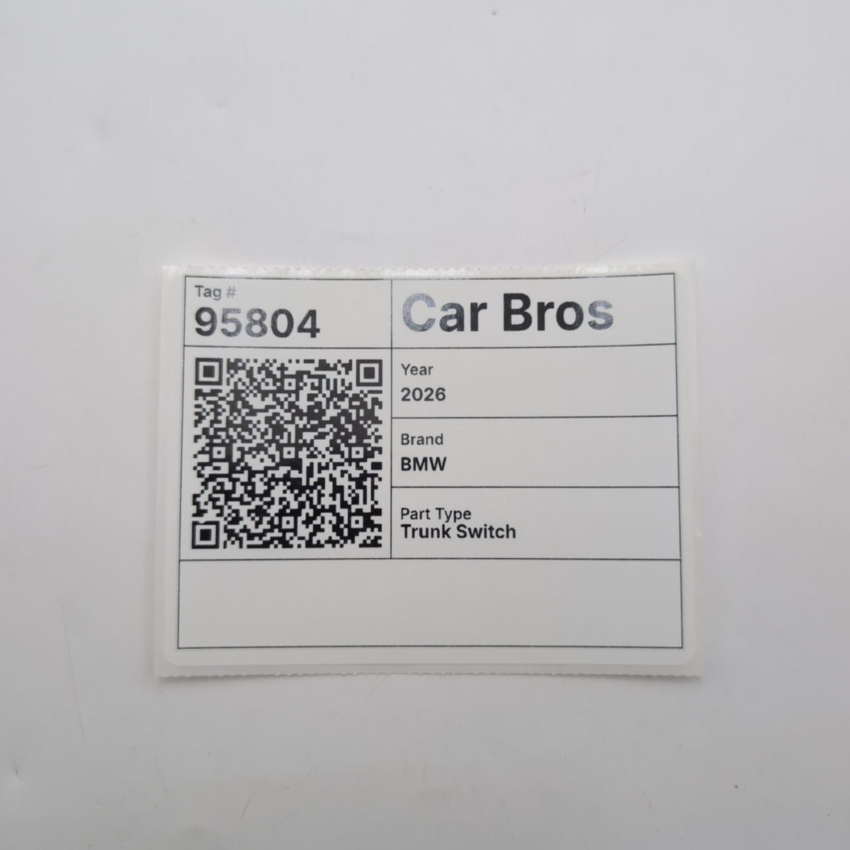 2023 - 2026 BMW G20 G26 XM X3 X5 X6 X7 Rear Trunk Open Close Switch 5A64C25