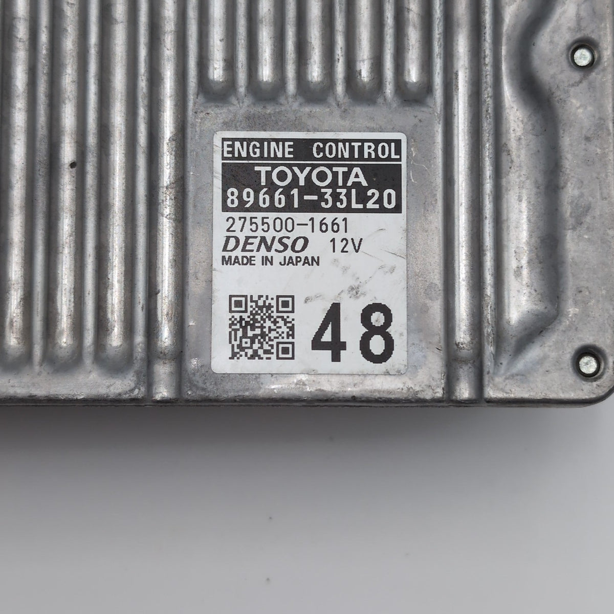2013 2014 LEXUS ES300H Engine Computer Control Module ECU 89661-33L20 OEM