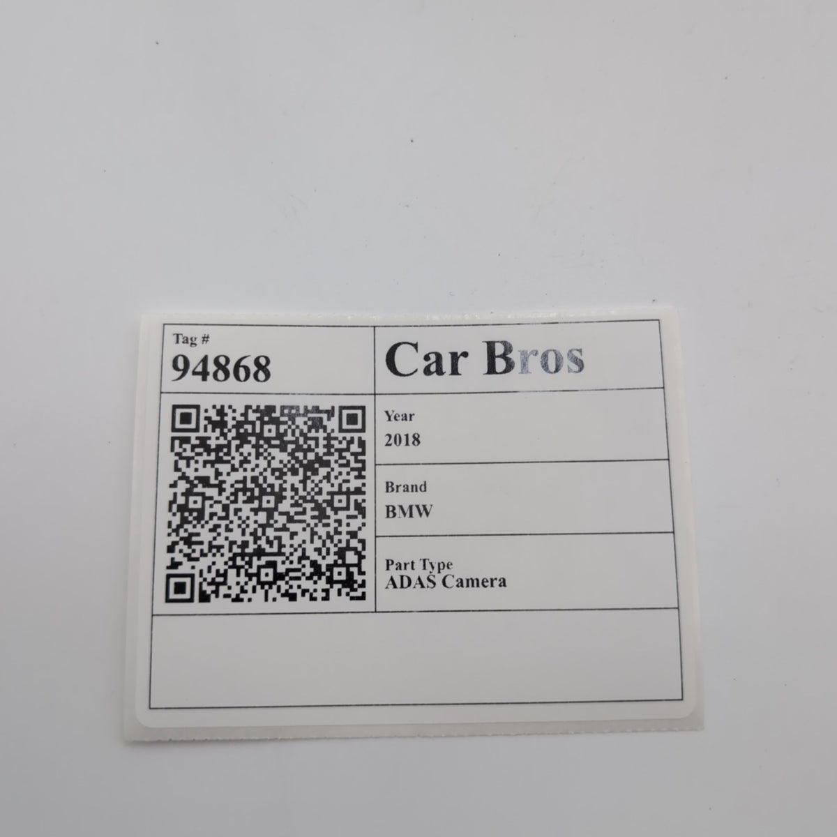 2016 - 2019 BMW 740i 750i G11 G12 Front Windshield Lane Assist Camera 9108202