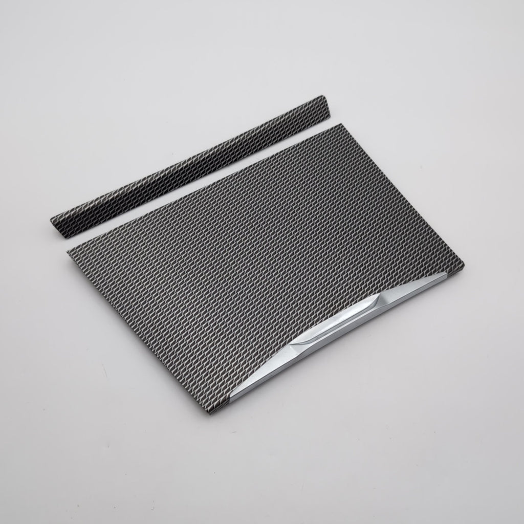 2019 - 2021 BMW 330i M340i G20 Center Storage Compartment Aluminum Tetragon Trim