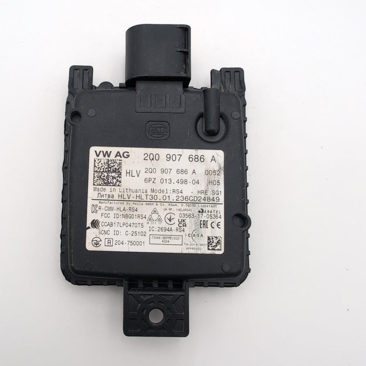 2019 2020 Volkswagen Jetta Rear Right Blindspot Radar Sensor 2Q0907686A