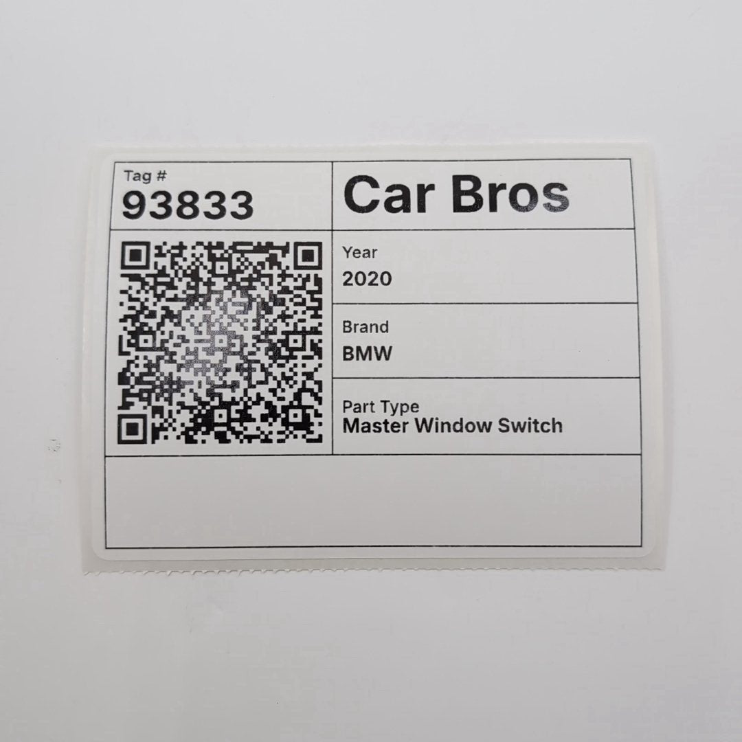 2019 - 2025 BMW 330xi G20 G30 G05 Driver Master Window Switch 6832729