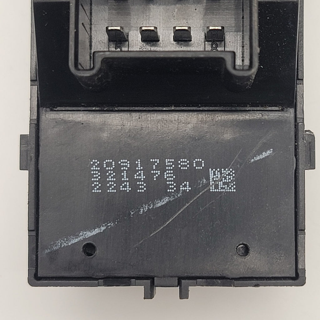 2013 2014 2015 2016 CHEVROLET MALIBU LEFT FRONT WINDOW SWITCH OEM 20917580