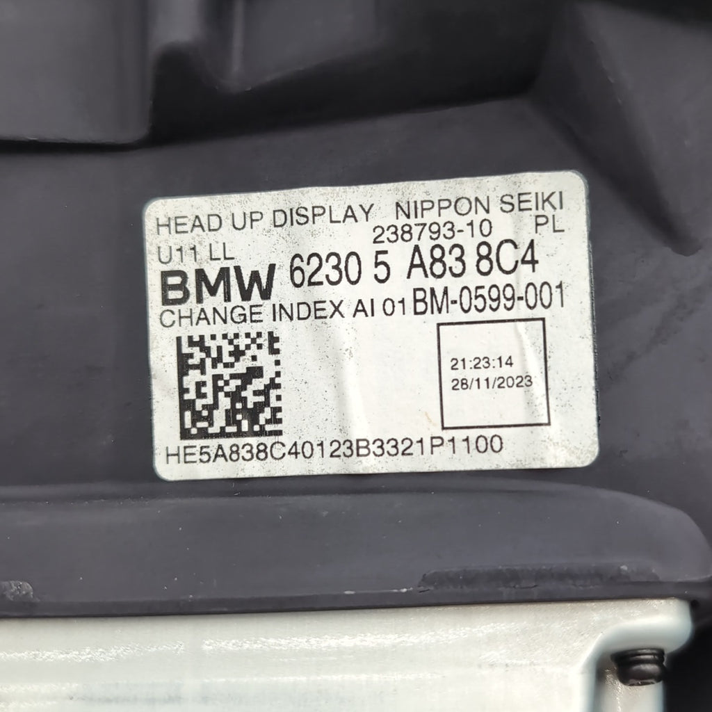 2023 2024 2025 BMW X1 U11 HUD Head Up Display Unit 5A838C4