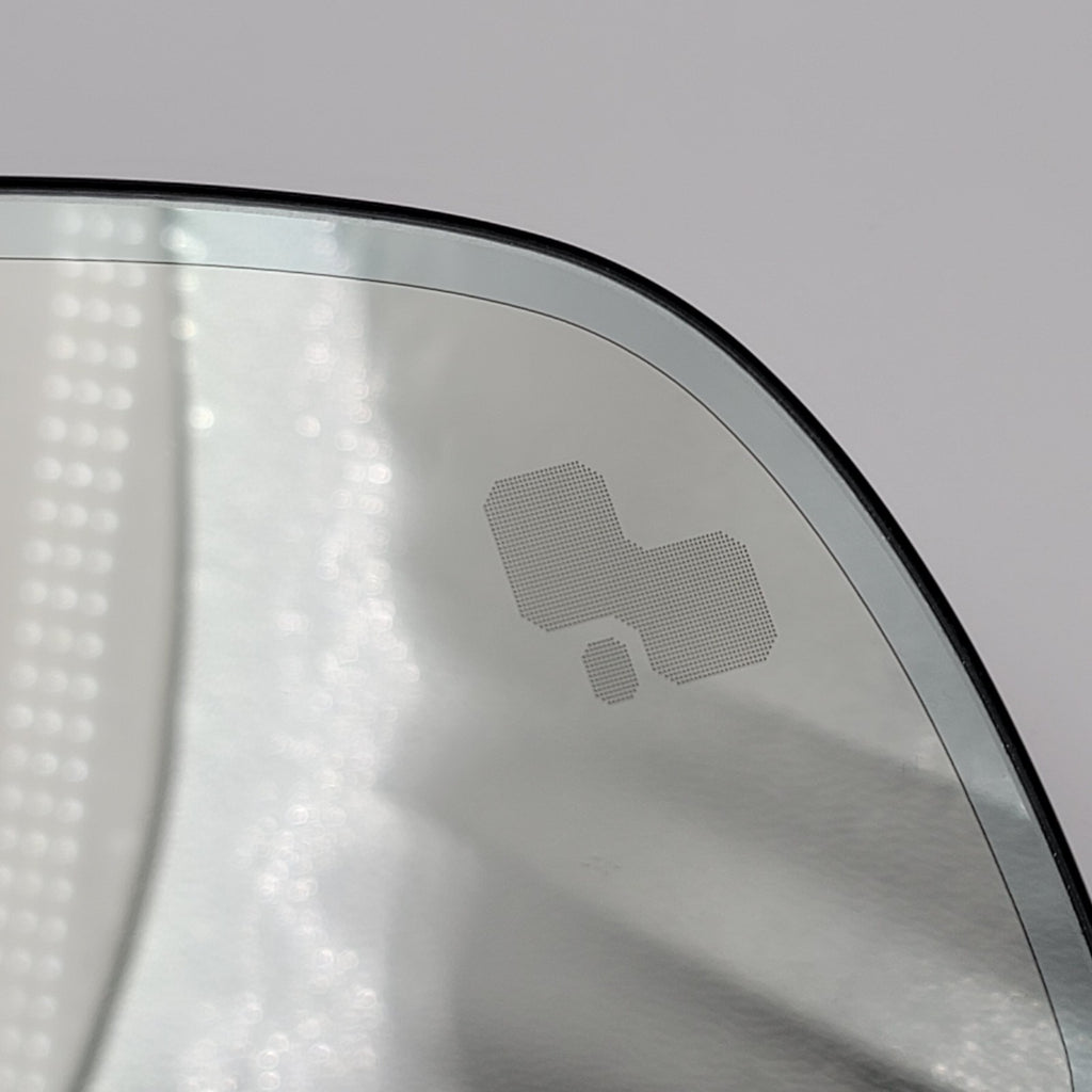 2009- 2016 Jaguar XF Right Side View Mirror Glass Blind Spot Auto Dim Heated