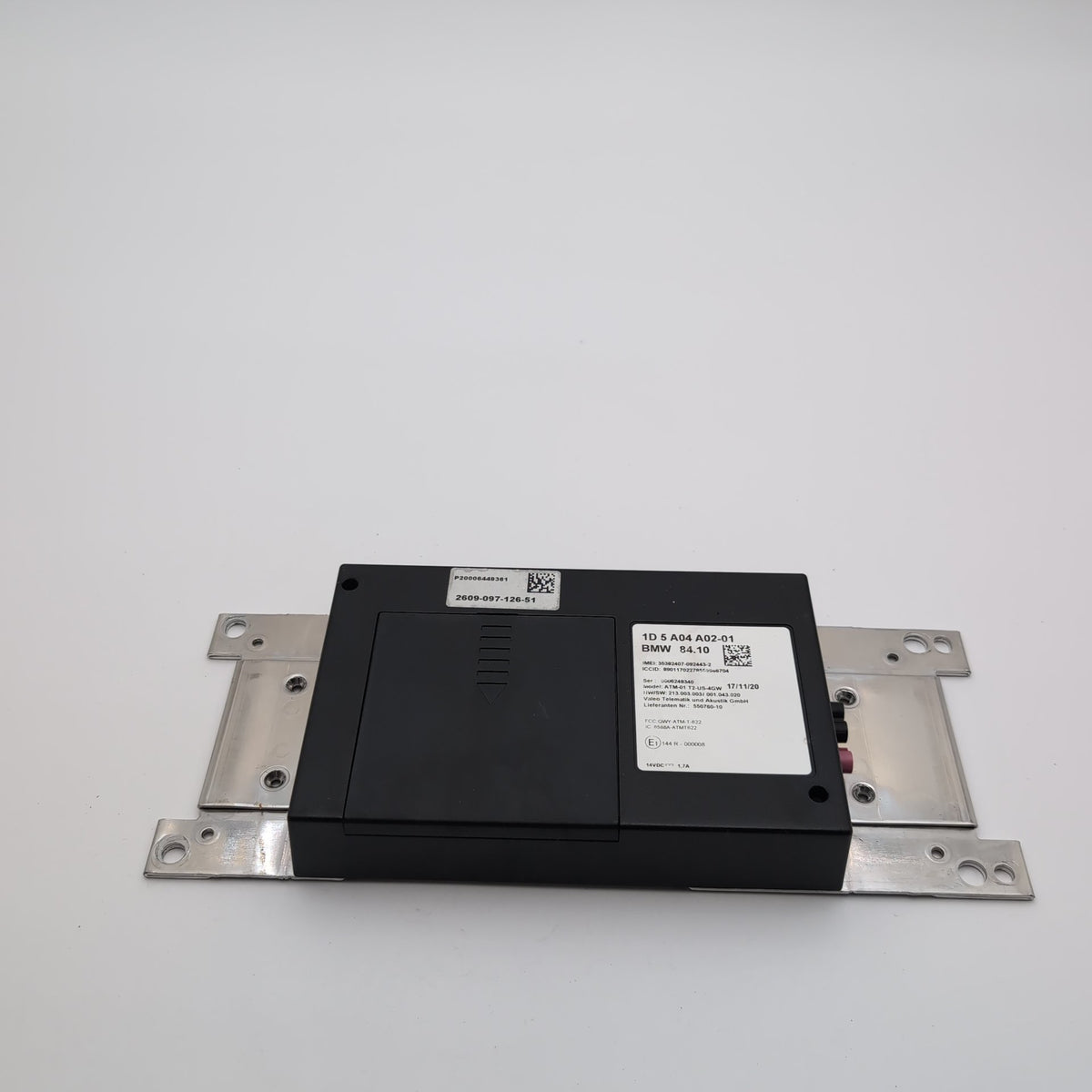 2019 - 2022 BMW i3 i3s I01 Telematics Communication Box 2 Module 5A04A02