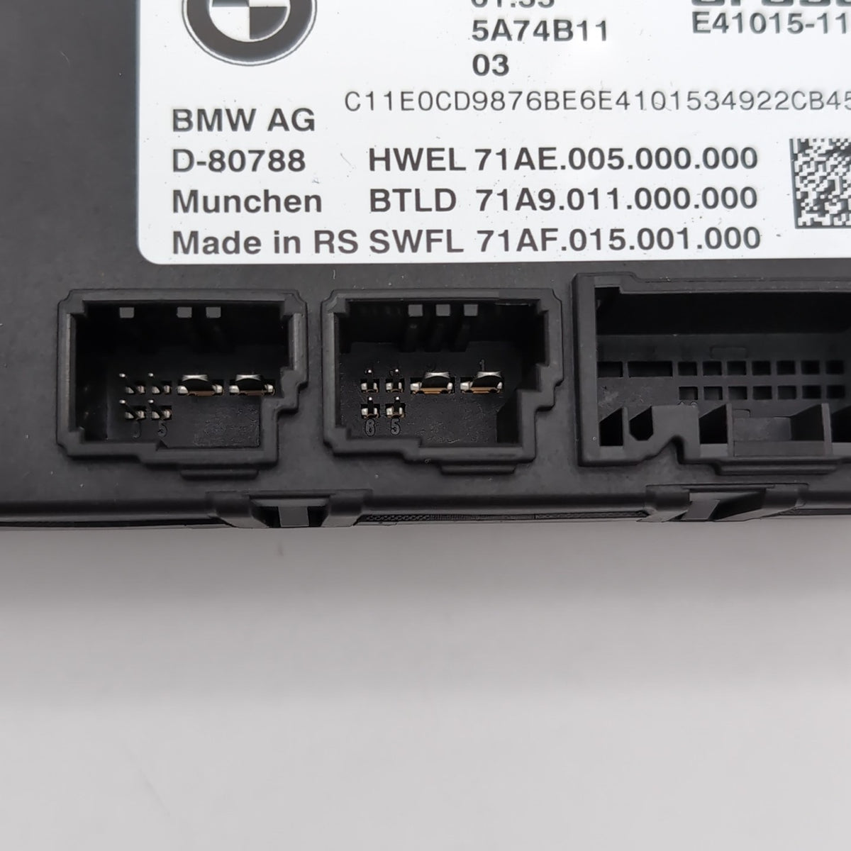 2023 2024 2025 BMW G60 XM X1 X2 X3 Trunk Lid Liftgate Control Module 5A74B11
