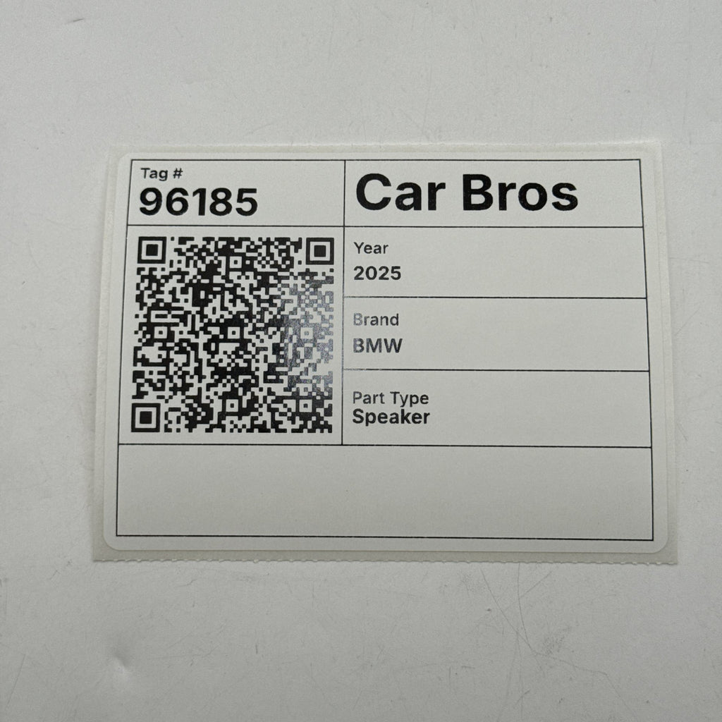 2019 - 2026 BMW G20 G42 X3 X4 X5 X6 X7 Front Rear Door Midrange Speaker 6809629
