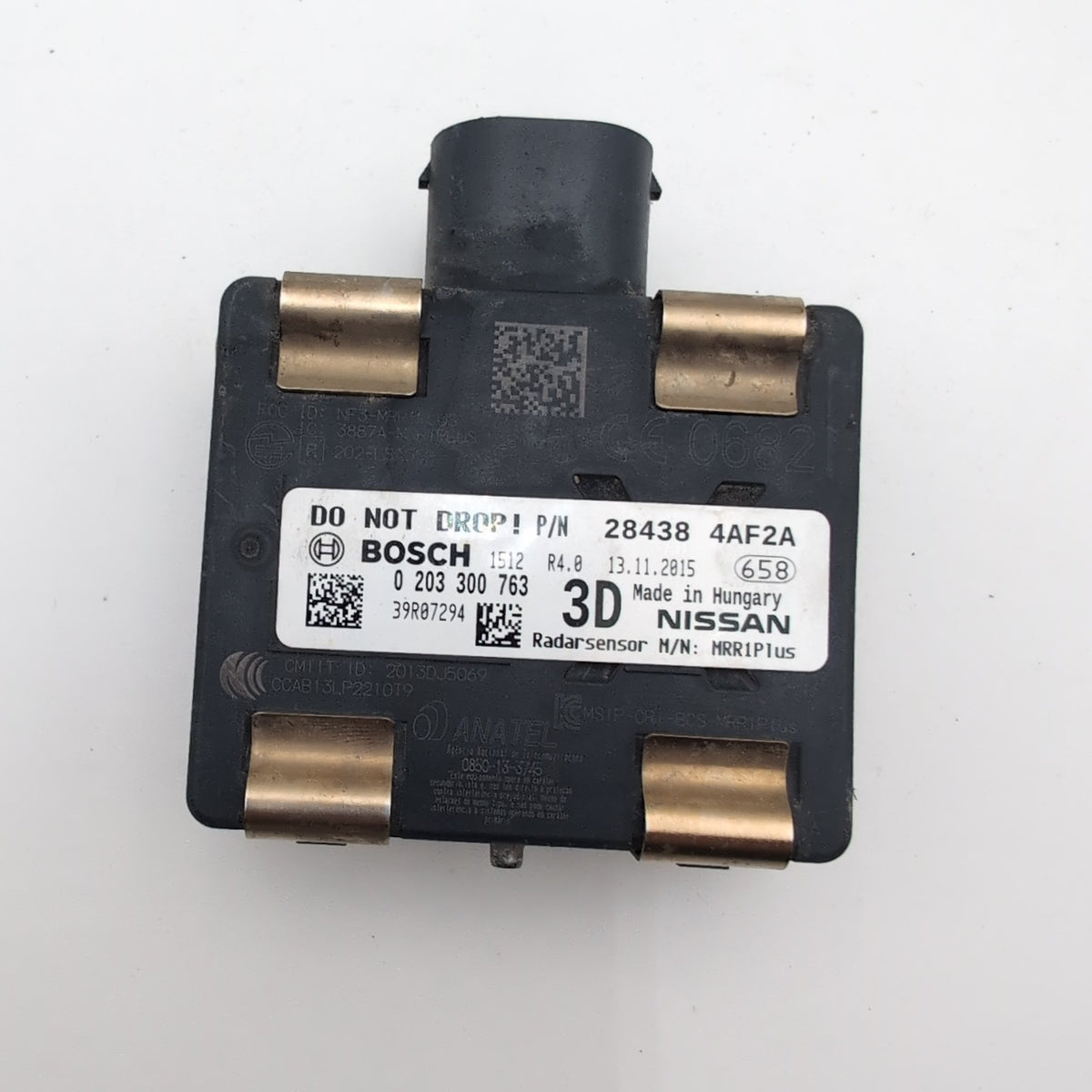 2015 2016 2017 Nissan Sentra Cruise Control Distance Radar Sensor 284384AF2A