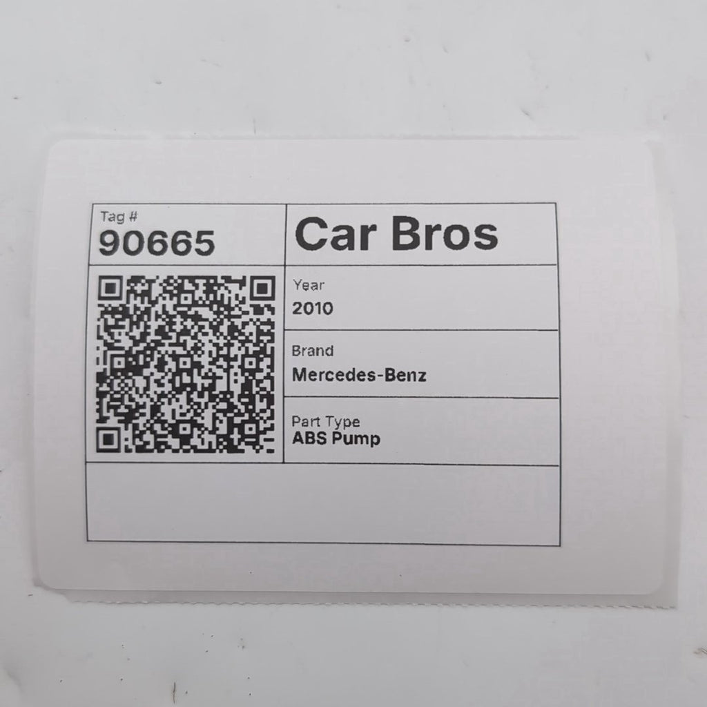 2010 2011 2012 2013 Mercedes-Benz E350 3.5L ABS Anti Lock Brake Pump A2124312912