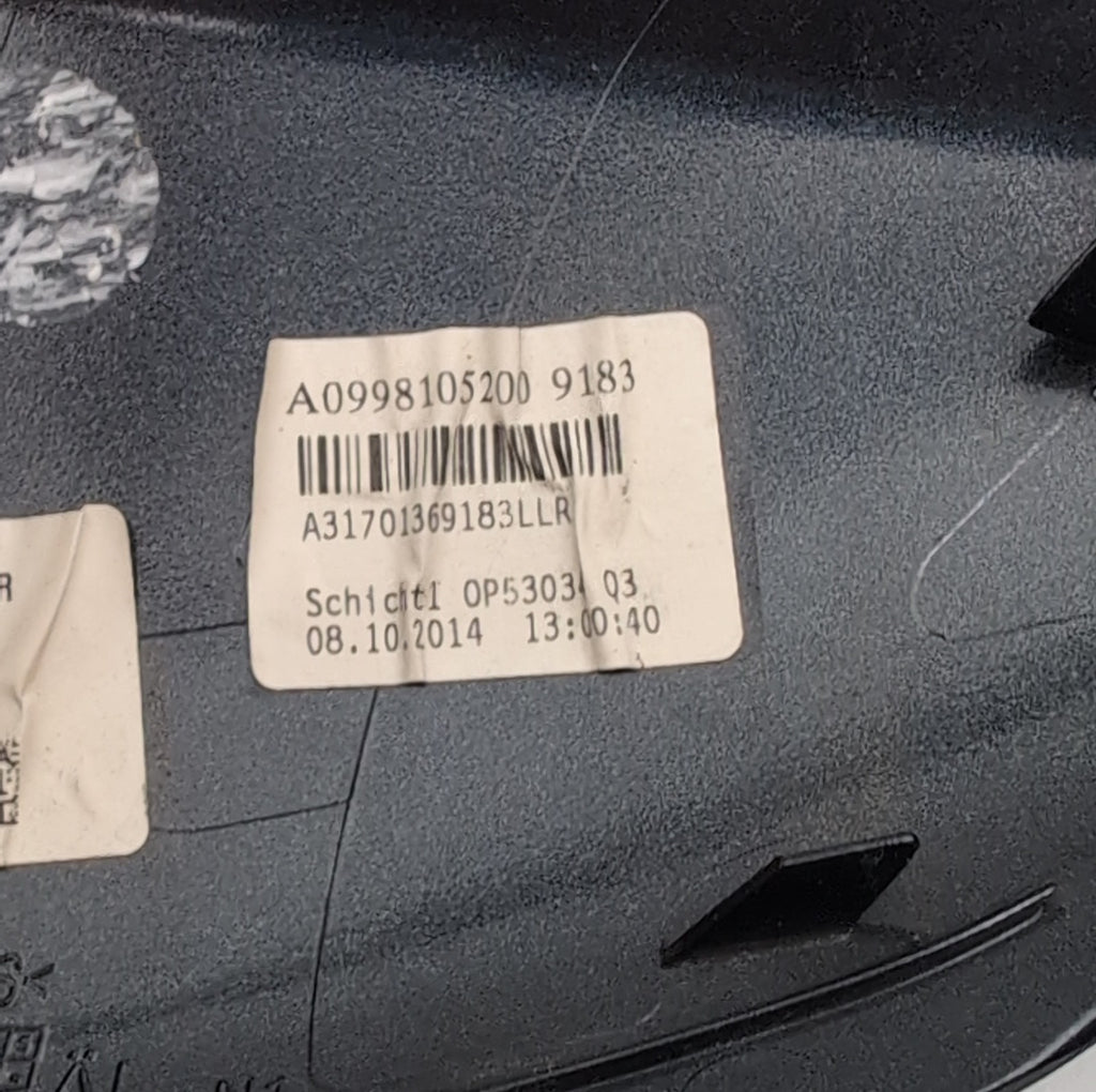 2015- 2020 Mercedes W205 W222 W213 Right Mirror Cover Shell Cap A0998105200