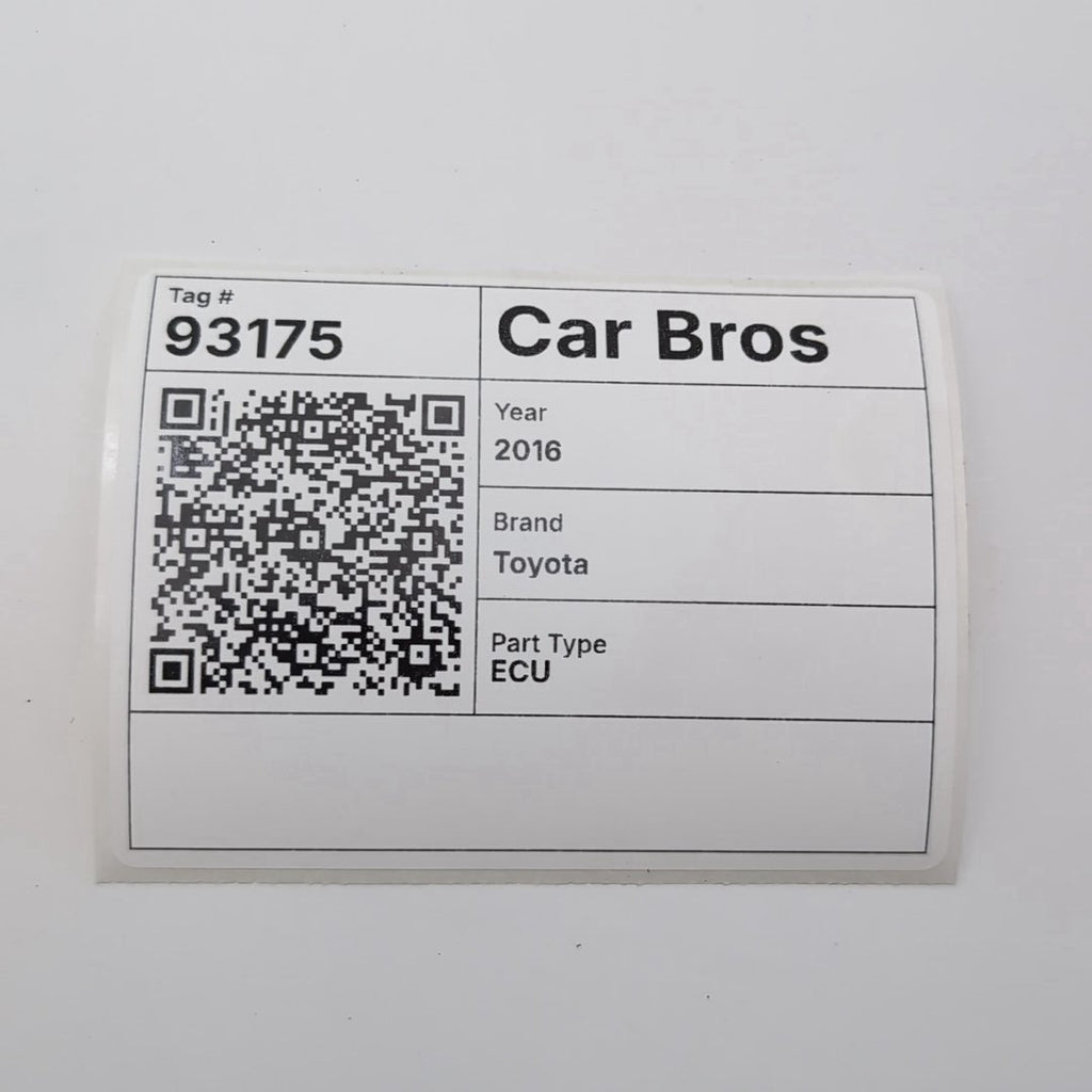 2016 2017 Toyota Camry 2.5L Engine Computer Control Module ECU 89661-0X180