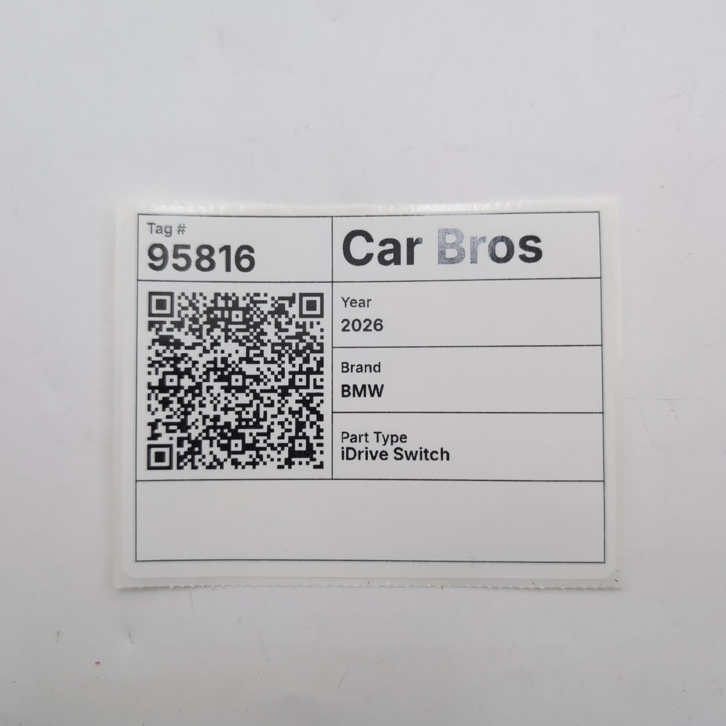 2023 - 2026 BMW 330i G20 G26 iDrive Navigation Media Control Switch 5B6D4E9