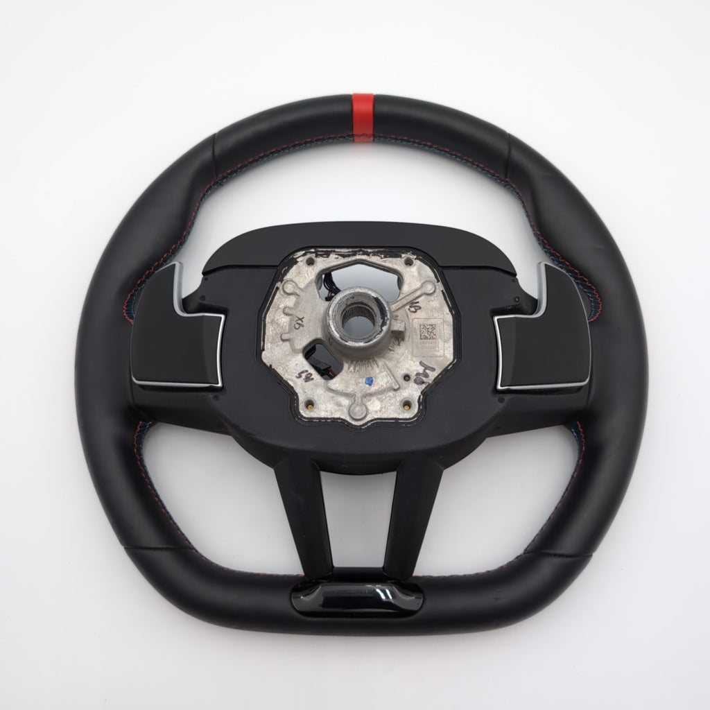 2025 2026 BMW M240i G20 G22 G42 M Sport Flat Bottom Steering Wheel Leather