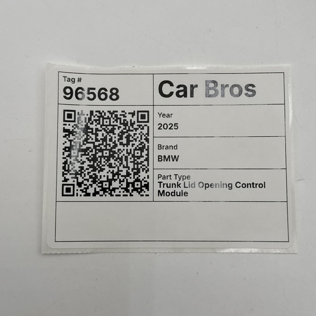 2023 2024 2025 BMW G60 XM X1 X2 X3 Trunk Lid Liftgate Control Module 5A74B11