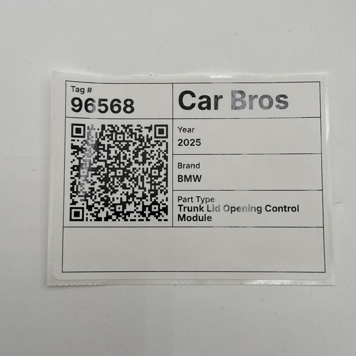 2023 2024 2025 BMW G60 XM X1 X2 X3 Trunk Lid Liftgate Control Module 5A74B11