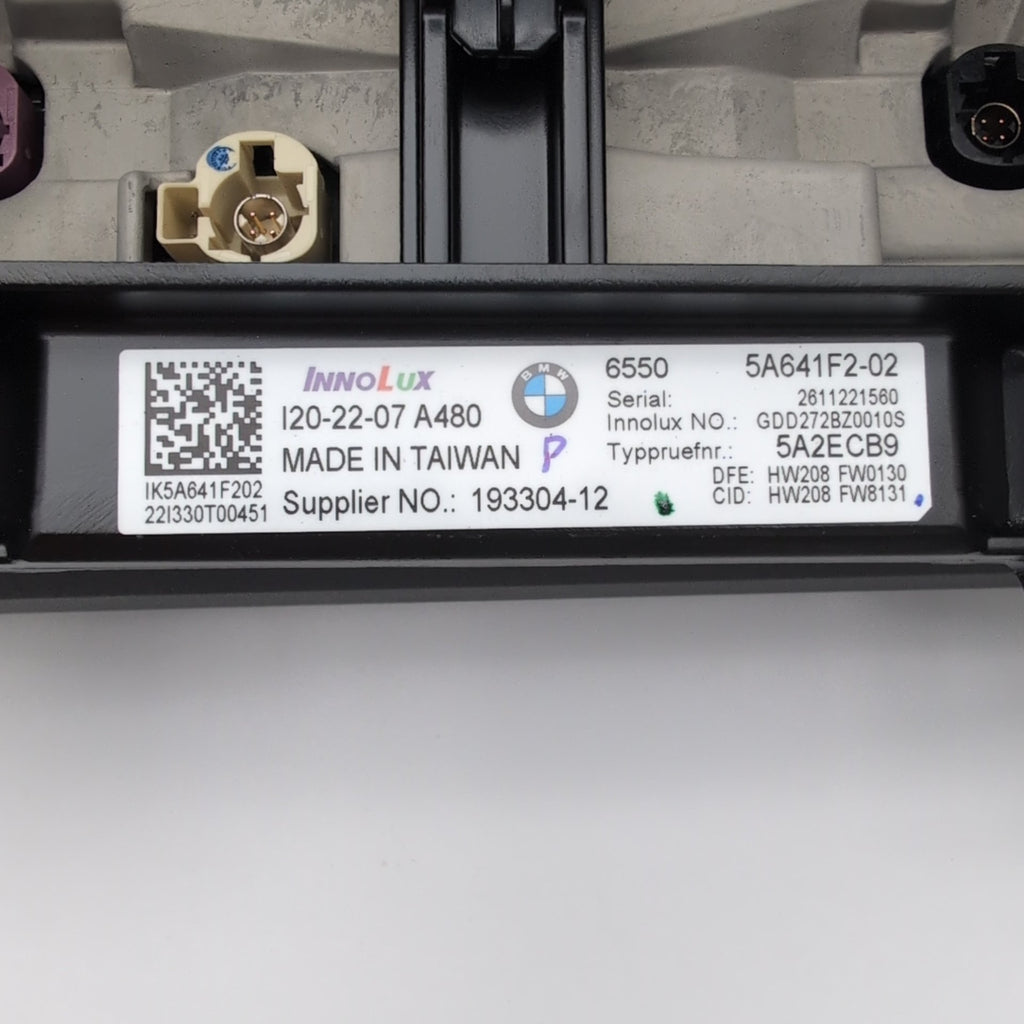 2021 2022 2023 BMW iX I20 Instrument Cluster Infotainment Display Screen 5A641F2