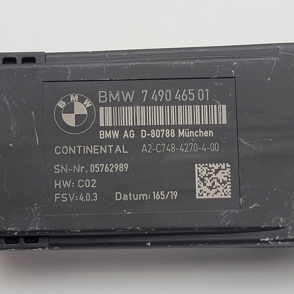 2019- 2024 BMW X5 G05 REAR LEFT DRIVER SEAT HEAT HEATED CONTROL MODULE 7490465
