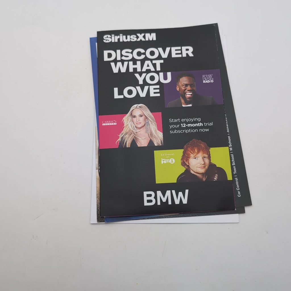 2024 BMW X1 Owner's Manual Handbook Set with Case OEM 5A9C651