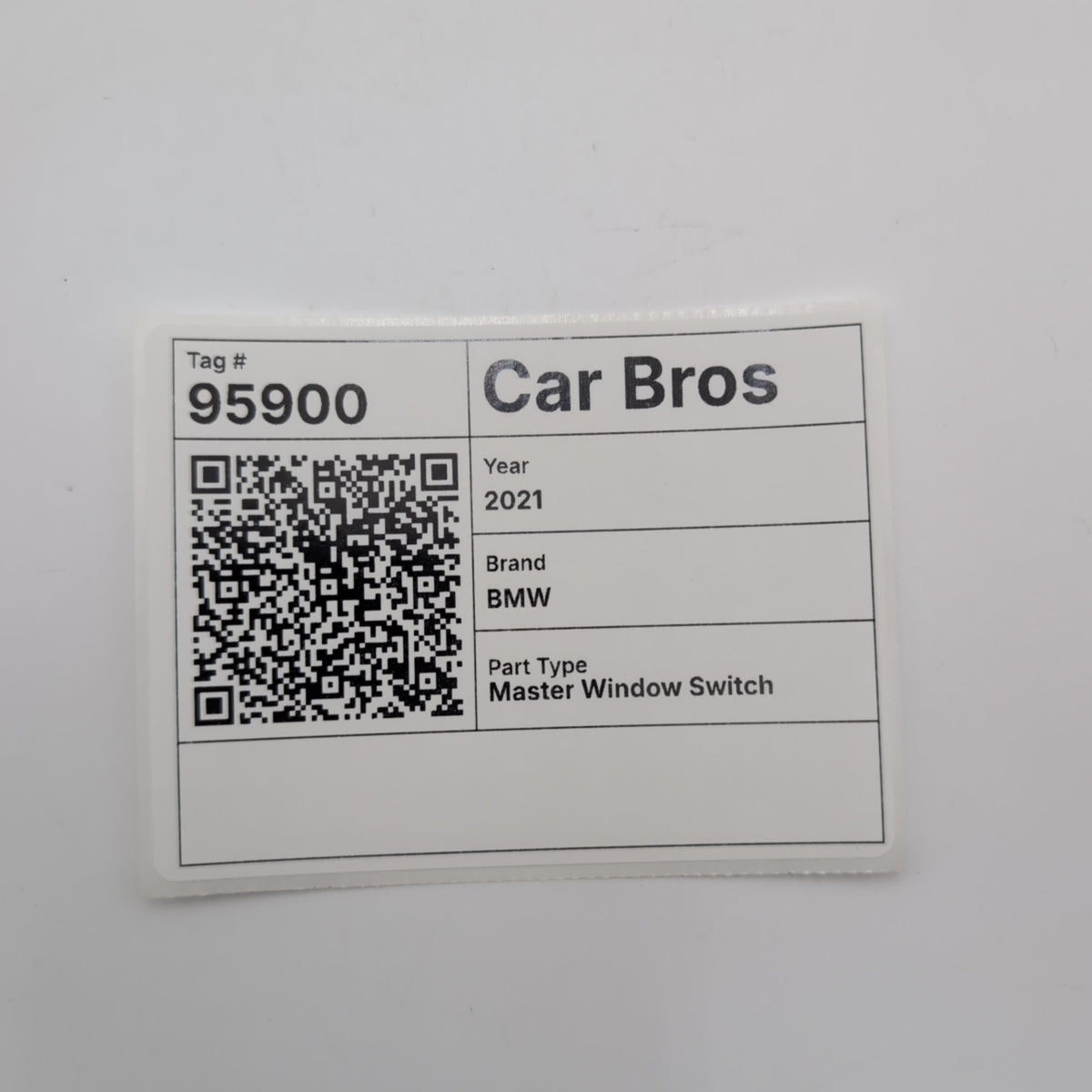2014 - 2021 BMW i3 i3s I01 Front Left Driver Master Window Switch OEM 9362126