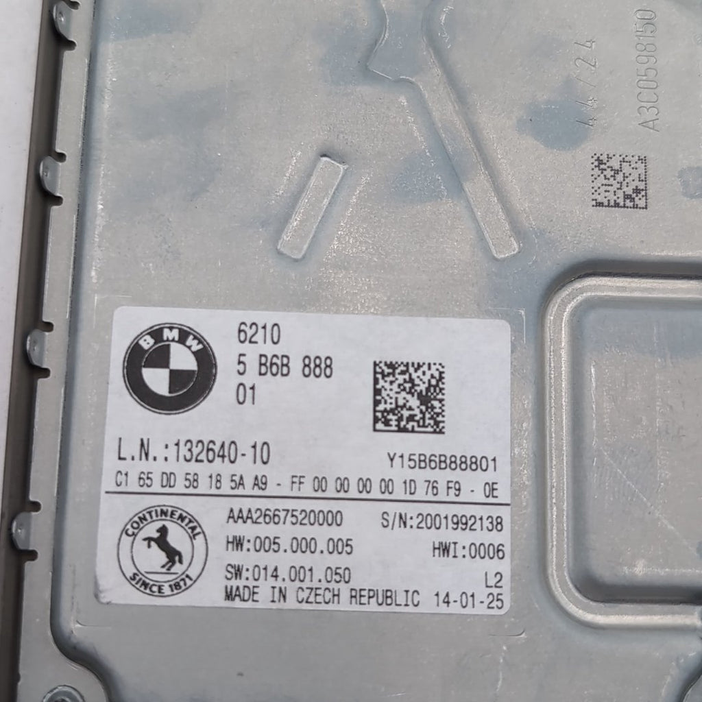 2025 2026 BMW i4 G26 G60 X5 Instrument Cluster Control Module 5B6B888
