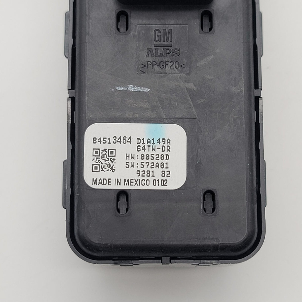 2019- 2024 CHEVROLET TRAVERSE FRONT LEFT SIDE DOOR WINDOW SWITCH OEM 84513464