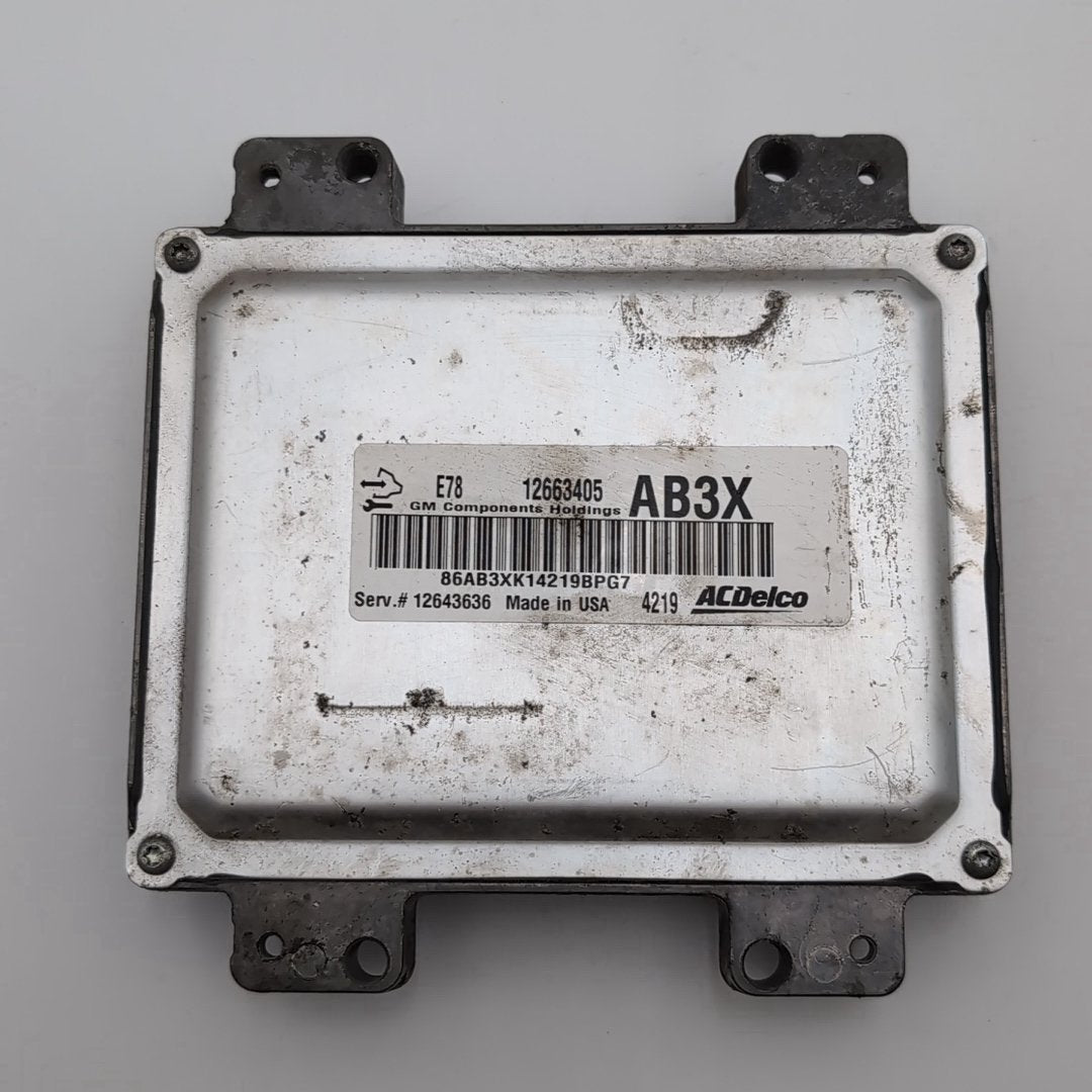 2012 - 2016 Chevrolet Silverado 2500 Engine Computer Control Module E78 12663405