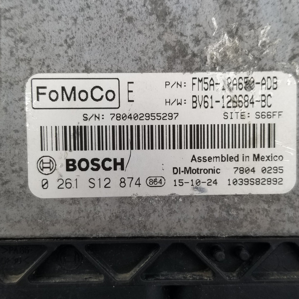 2013 2014 2015 2016 Ford Focus 2.0 Engine Control Module ECU ECM FM5A-12A650-ADB