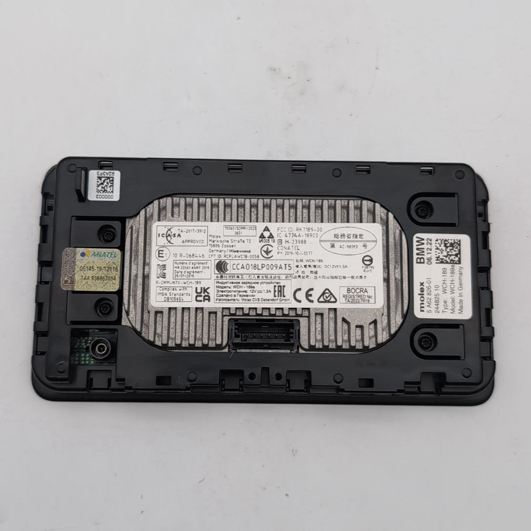 2019 - 2024 BMW X3 X4 X6 Front Center Console Wireless Charing Pad Tray