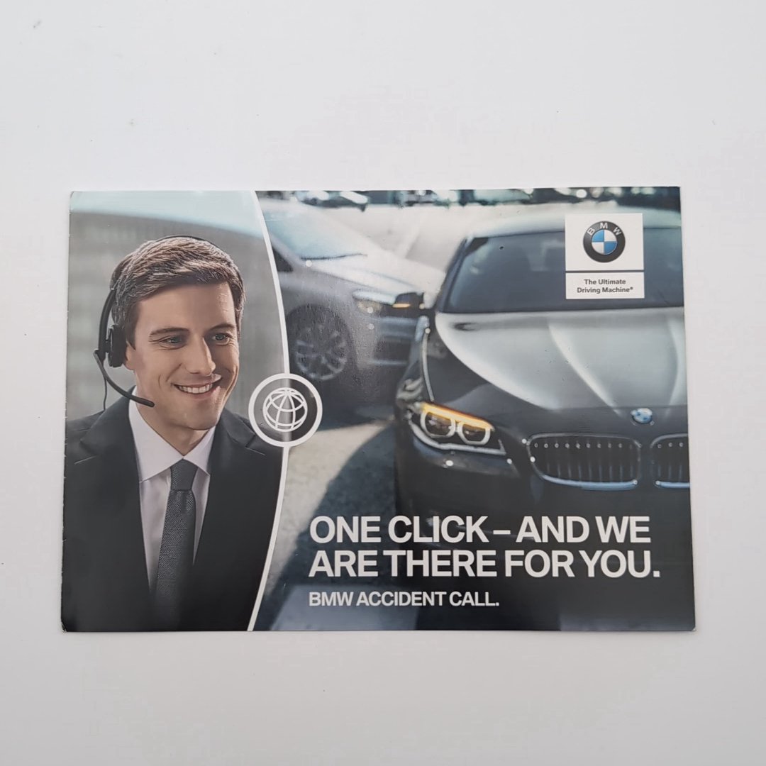 2021 BMW G30 5 Series Sedan Owners Manual Handbook Set Kit with Case