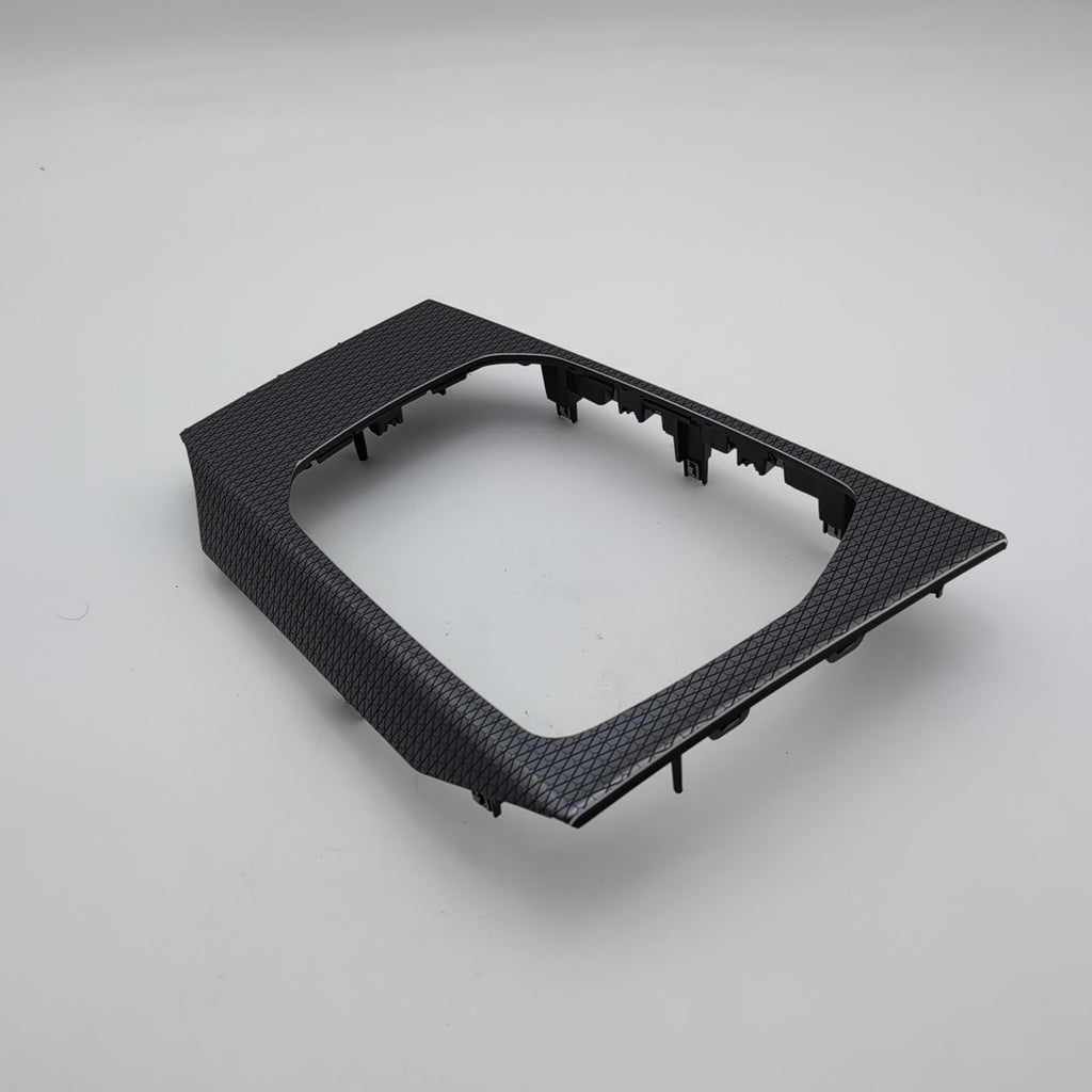 2021 - 2026 BMW G20 G22 G82 Center Console Shifter Trim Aluminum Rhombicle