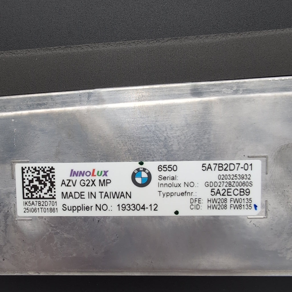 2023 - 2026 BMW G20 G26 G42 M3 M4 Instrument Cluster Infotainment Display Screen