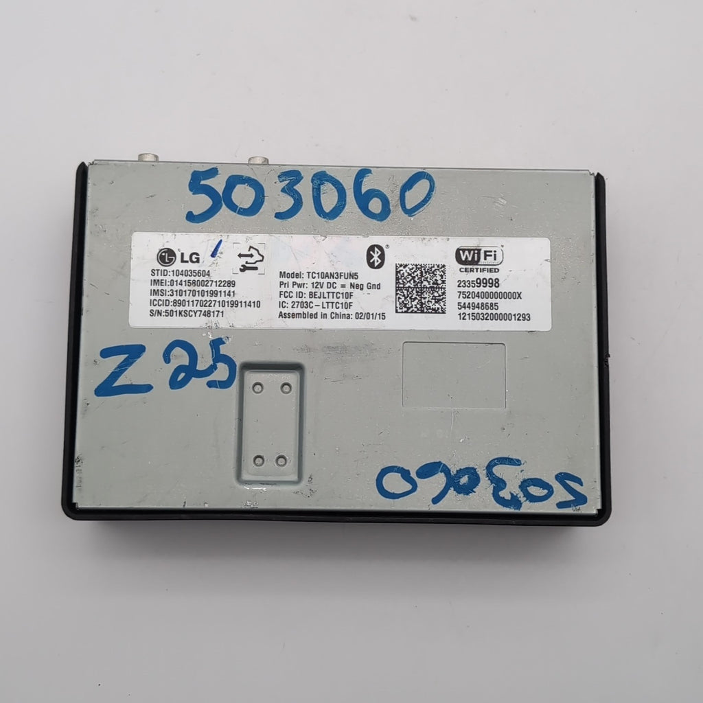 2015 2016 2017 Cadillac Escalade Telematics Communication Module 23359998