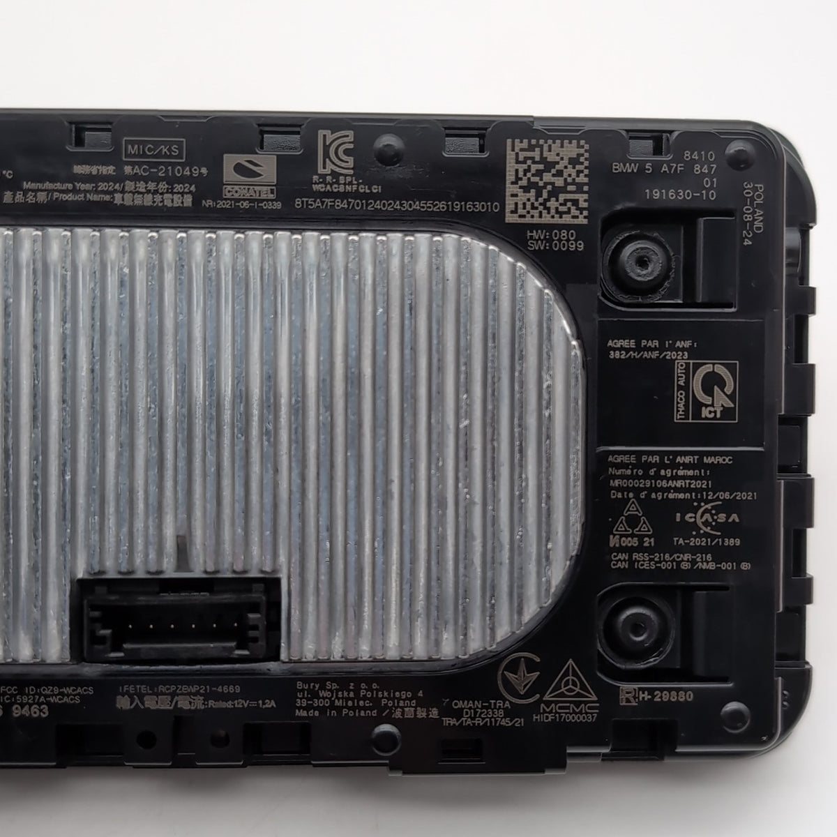 2019 - 2026 BMW G20 G22 G42 M3 M4 X3 X5 X6 X7 Wireless Charging Tray Pad
