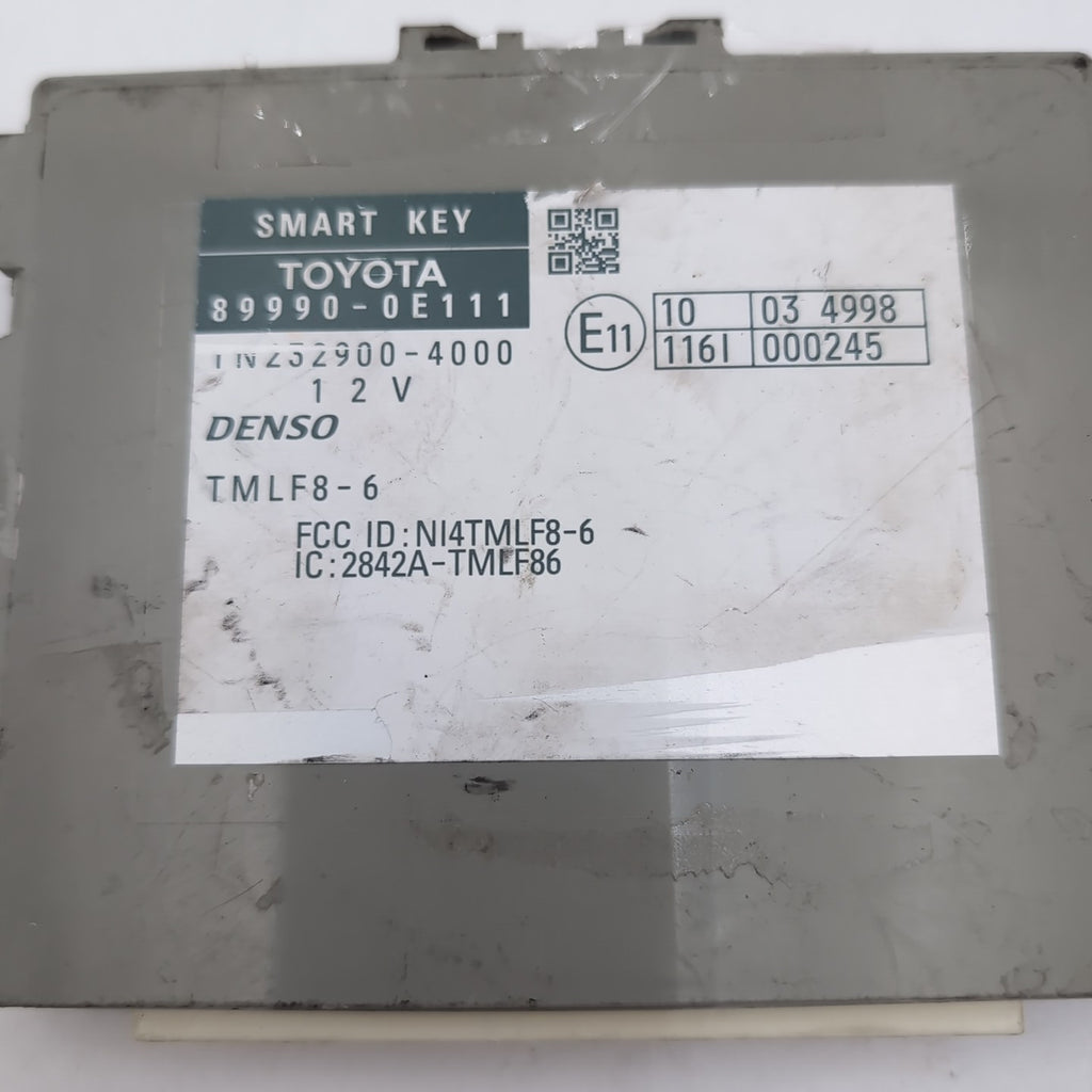 2015 Lexus RX450H Smart Key Keyless Entry Control Module OEM 89990-0E111