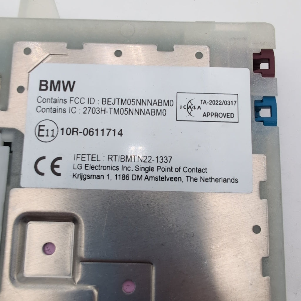2025 BMW 330i G20 X1 U11 X3 G45 Antenna Telematics Control Module 5B5C761